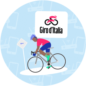 Regarder le Tour d'Italie en direct