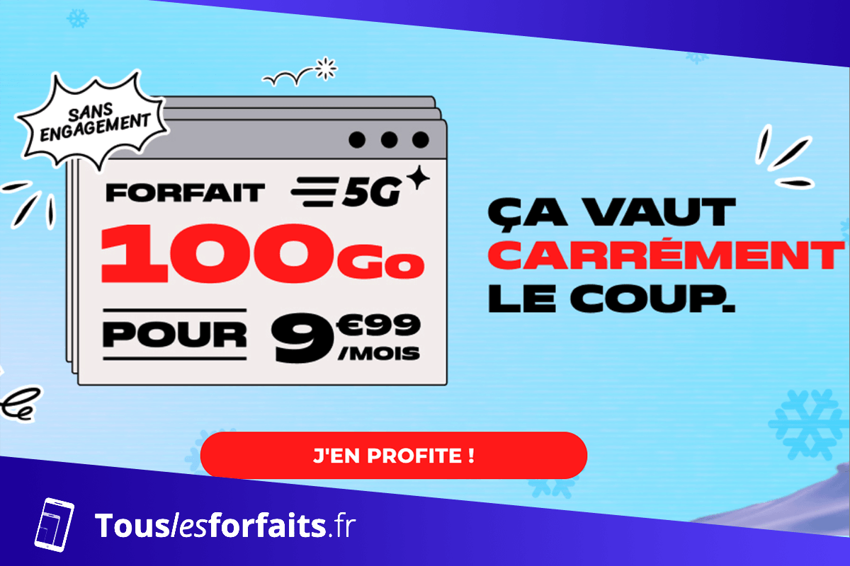Forfait 100 Go NRJ