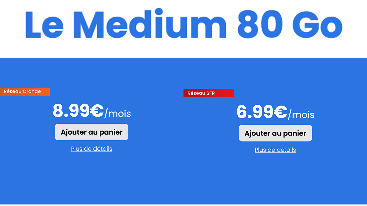 Sans engagement Le Medium YouPrice
