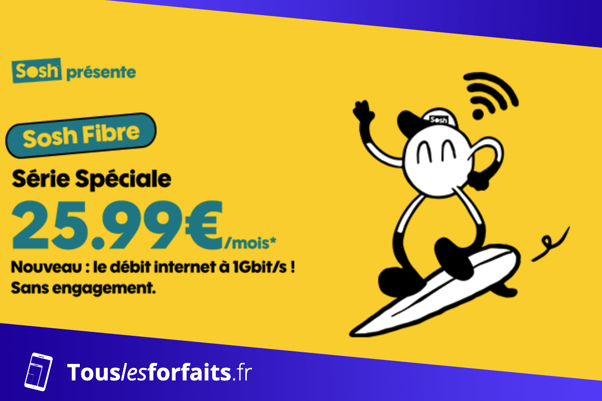 Box internet pas chère Sosh