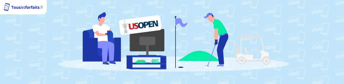 Regarder l'US Open de golf à la TV