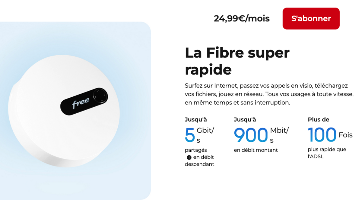 Box pas chere Freebox Pop S