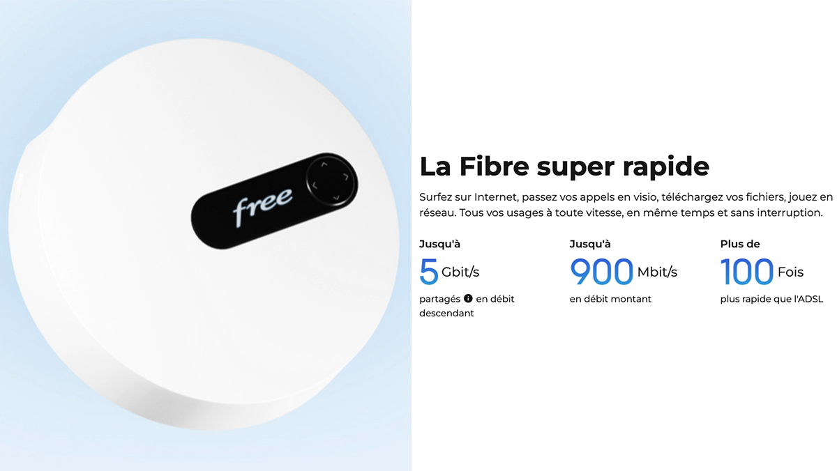 Avis sur les débits de la Freebox Pop S Test des débits de la Freebox Pop S