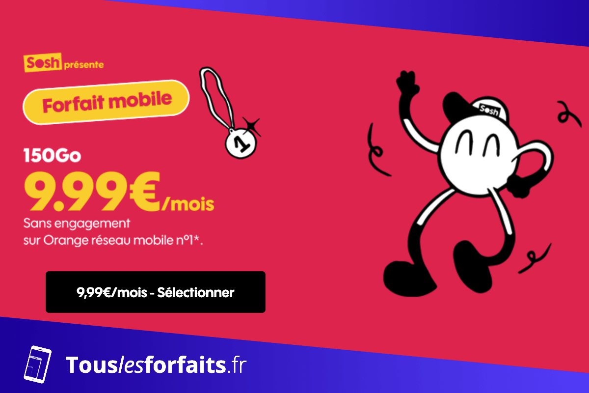 Forfait mobile pas cher Sosh