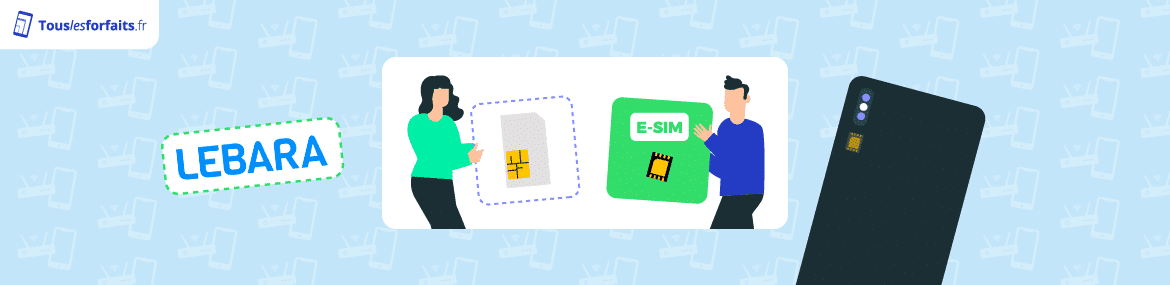 Activer un forfait eSIM Lebara