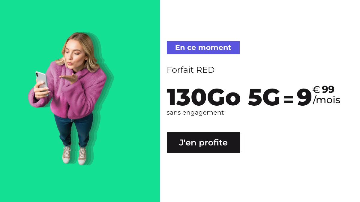 R2seau 5G RED by SFR forfai