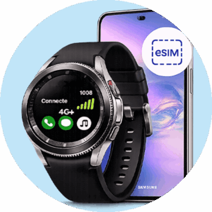 Forfait mobile eSIM Galaxy Watch