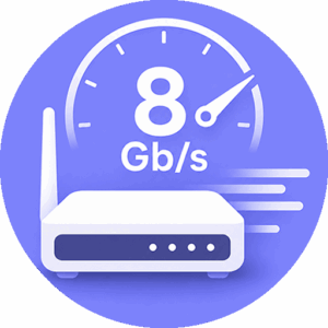 Box internet 8 Gb/s