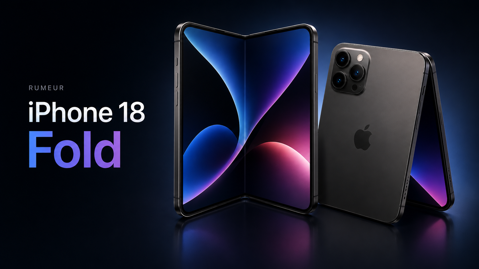 iPhone 18 pliable