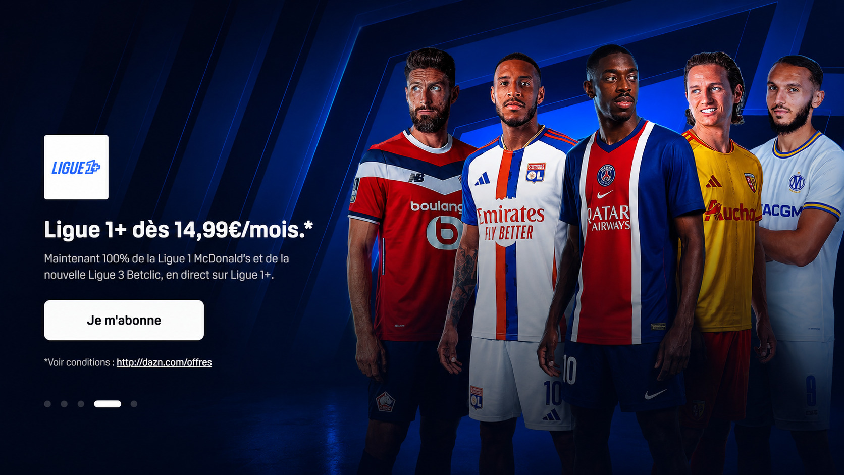 Abonnement DAZN Ligue 1